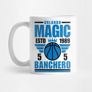 Orlando Magic Banchero 5 Basketball Retro Mug